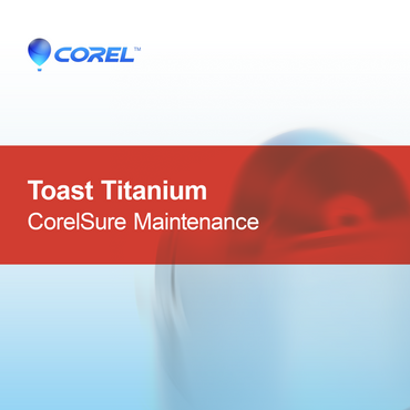 Toast Titanium CorelSure Onderhoud