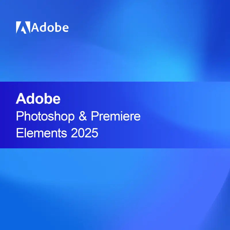 Adobe Photoshop & Premiere Elements 2025