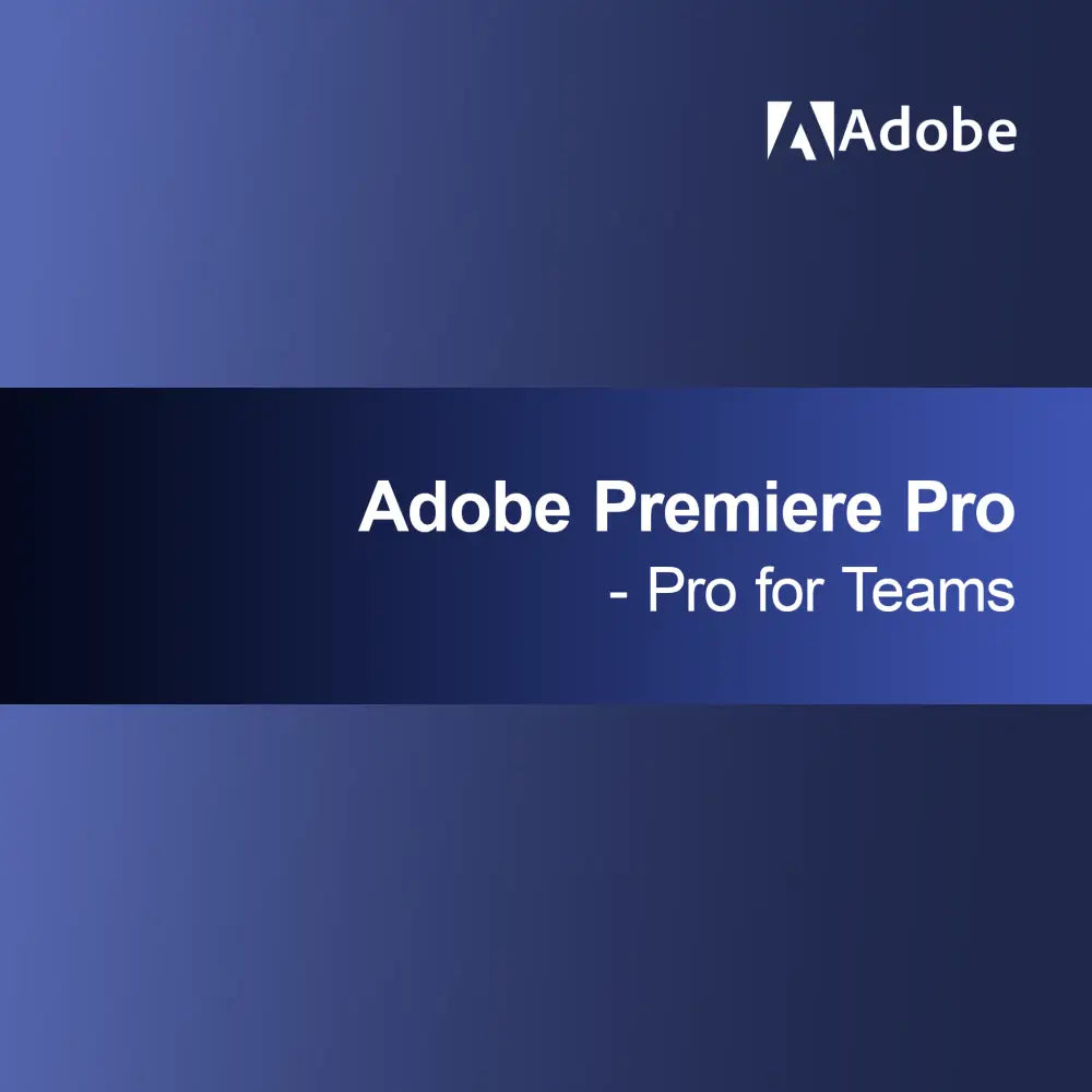 Adobe Premiere Pro - Pro per Team