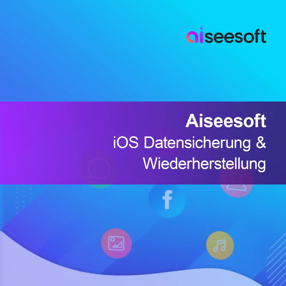 Aiseesoft iOS Záloha a Obnova dat