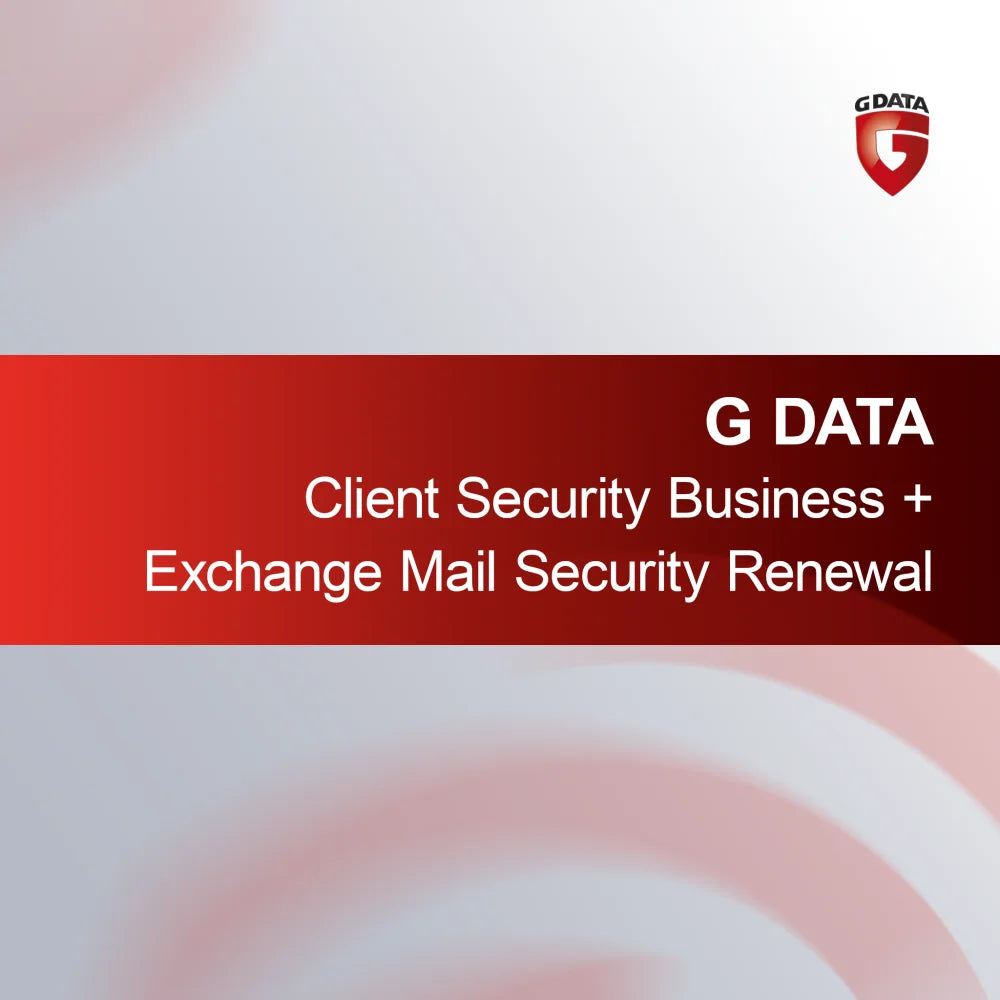 Renouvellement G DATA Client Security Business + Exchange Mail Security