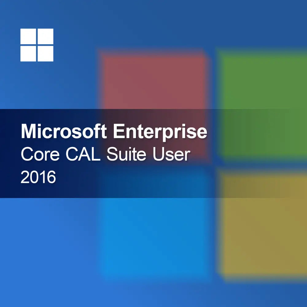 Suite Microsoft Enterprise Core CAL Utilisateur 2016