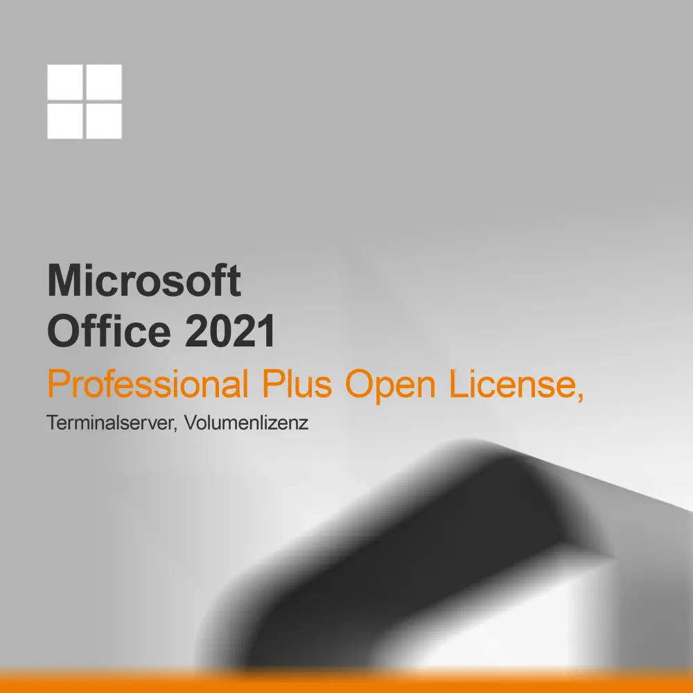 Microsoft Office 2021 Professional Plus Open License, terminálový server, objemová licence