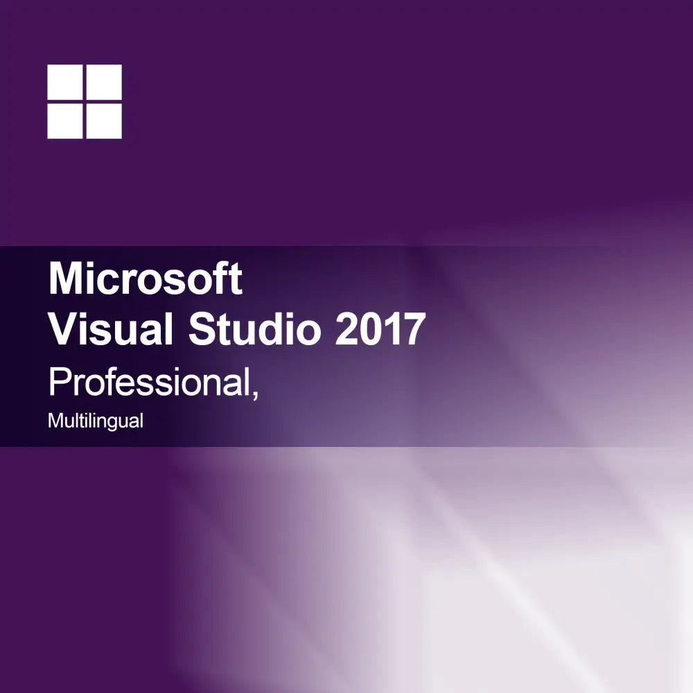 Microsoft Visual Studio 2017 Professional, multilingue