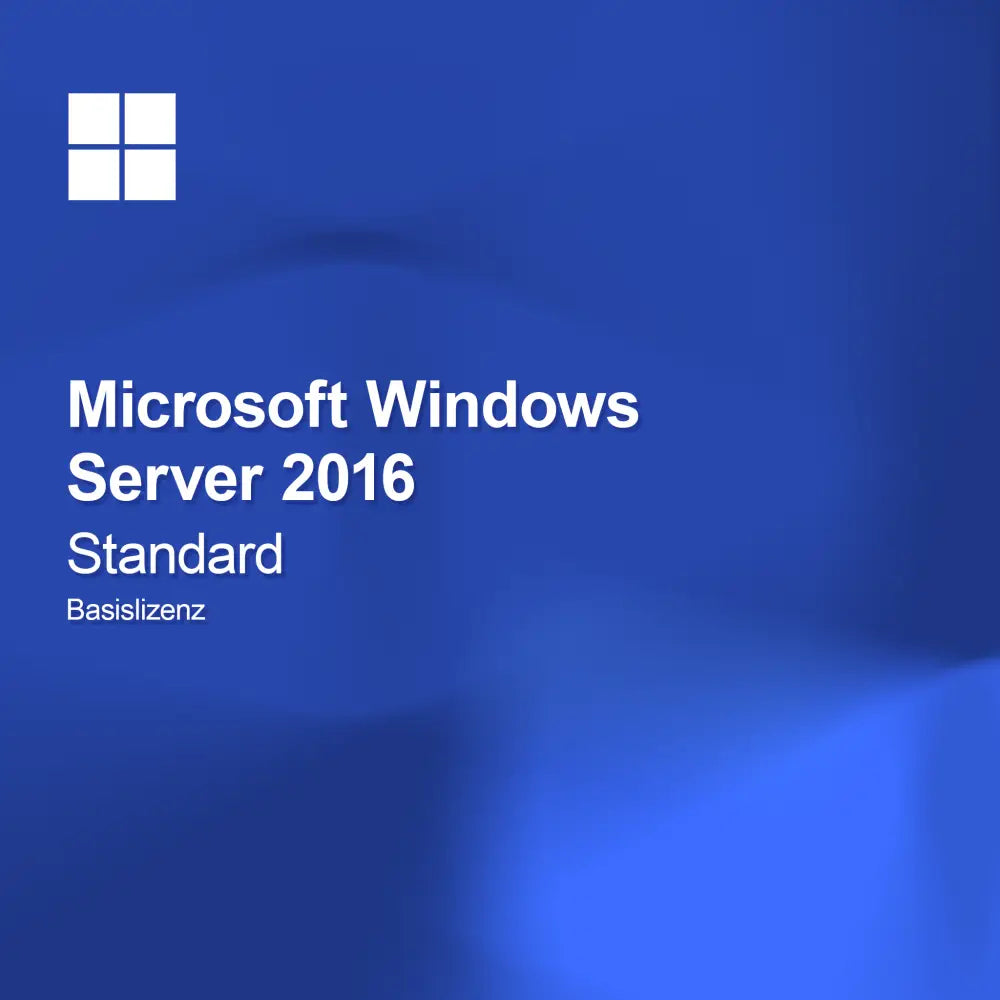 Microsoft Windows Server 2016 Standard Licença Base