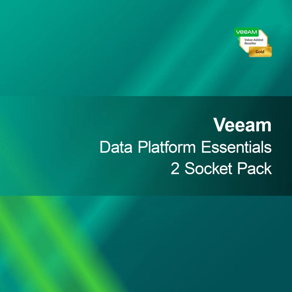 Veeam Data Platform Essentials balíček pro 2 zásuvky
