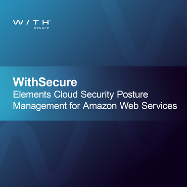 WithSecure Elements Cloud Security Posture Management för Amazon Web Services