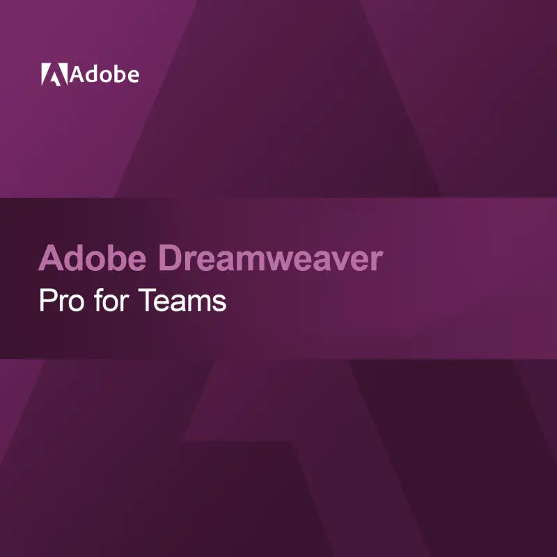 Adobe Dreamweaver - Pro for Teams