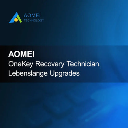 AOMEI OneKey Recovery Technician, Lifetime Upgrades