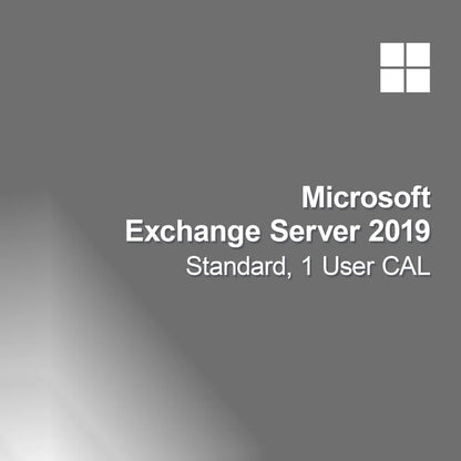 Microsoft Exchange Server 2019 Standard, 1 käyttäjän CAL